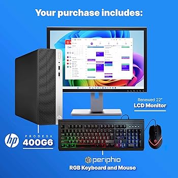 Amazon.com: HP 400G6 ProDesk Desktop PC | Windows 11 Pro